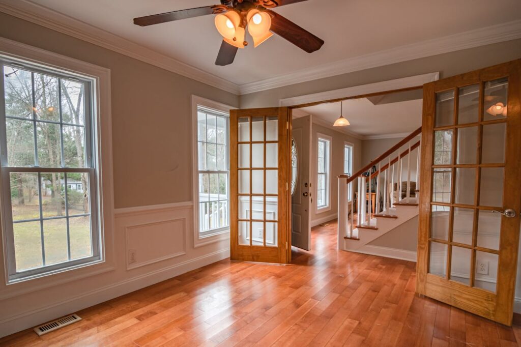 Wood floor restoration